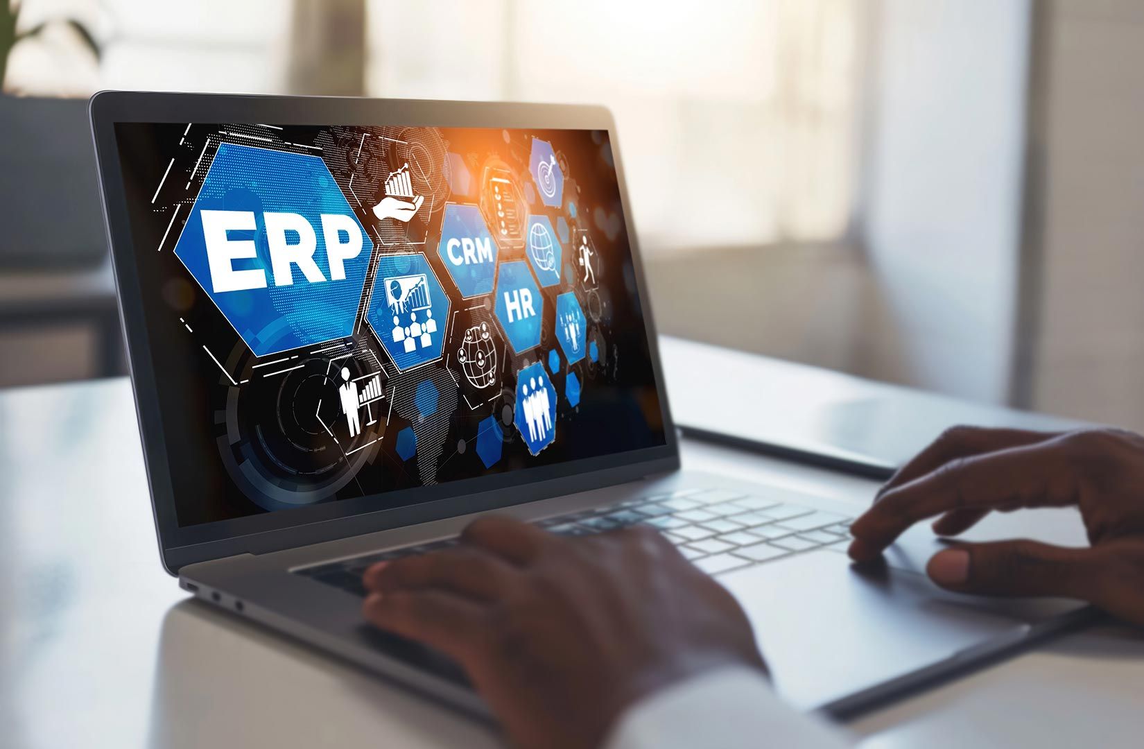 Imagem sobre o uso de ERPs.