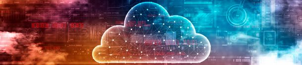 Imagem que simula armazenamento cloud