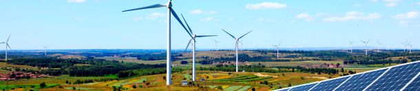 Imagem com dois exemplos de tendência do setor energético